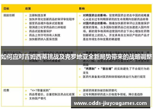 如何应对吉姆西蒂挑战及克罗地亚全新局势带来的战略调整
